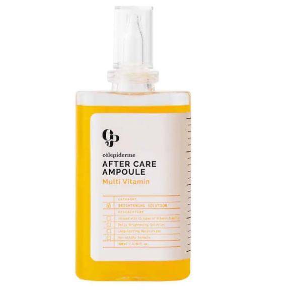 celepiderme After Care Ampoule Multi Vitamin Brightening Solution Serum New